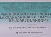 Peningkatan dan Penguatan Pelaksanaan Kurikulum Merdeka Jenjang SMP Se-Kota Makassar