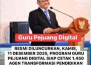 Setelah Guru Penggerak Lahirlah Guru Pejuang Digital