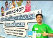 Andi Alief Magalih Putra Syahrir Ikuti Workshop Kreator U-Report Beraksi UNICEF Indonesia di Bandung