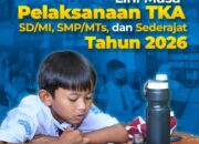 TKA Jenjang SD dan SMP Digelar Bulan April 2026